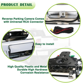 omoZone key lock cylinder detail providing secure tailgate locking