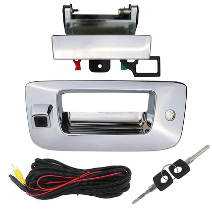 omoZone tailgate handle front view showing fit and restored appearance