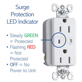 On-Q faceplate and label visible showing tidy finish and easy identification benefit
