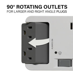 On-Q USB-C 30W port enabling fast charging for small devices