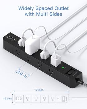 One Beat mounted on wall demonstrating tidy placement and accessible power