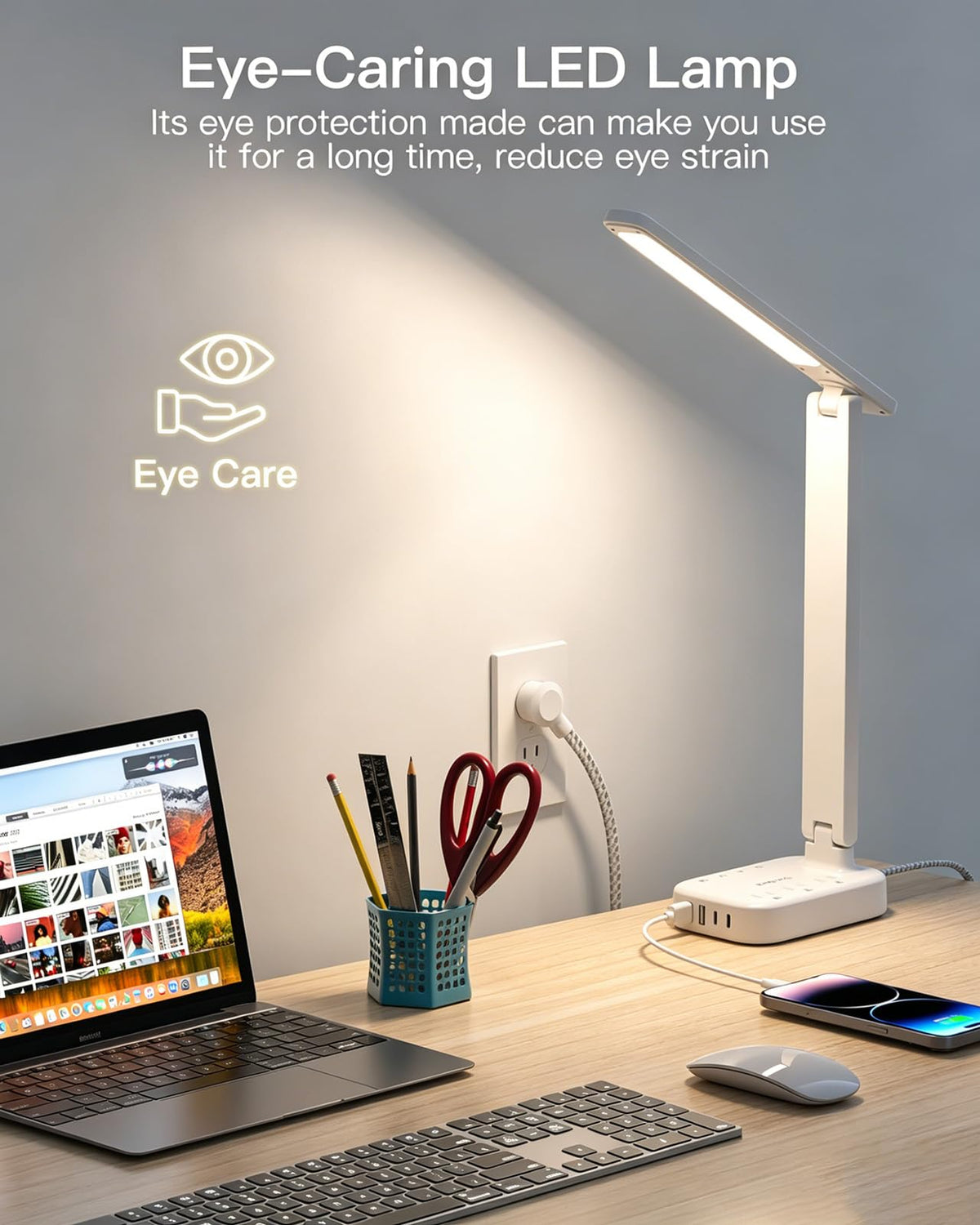 One Beat detailed view of AC outlets and USB ports for versatile charging