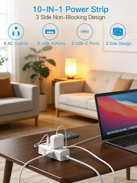 One Beat USB-C ports emphasize fast charging for laptops, phones, and tablets.