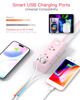 One Beat USB-A and USB-C ports detail, versatile charging benefit