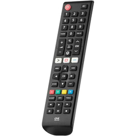 One For All Samsung remote with SimpleSet for fast, hassle-free setup.