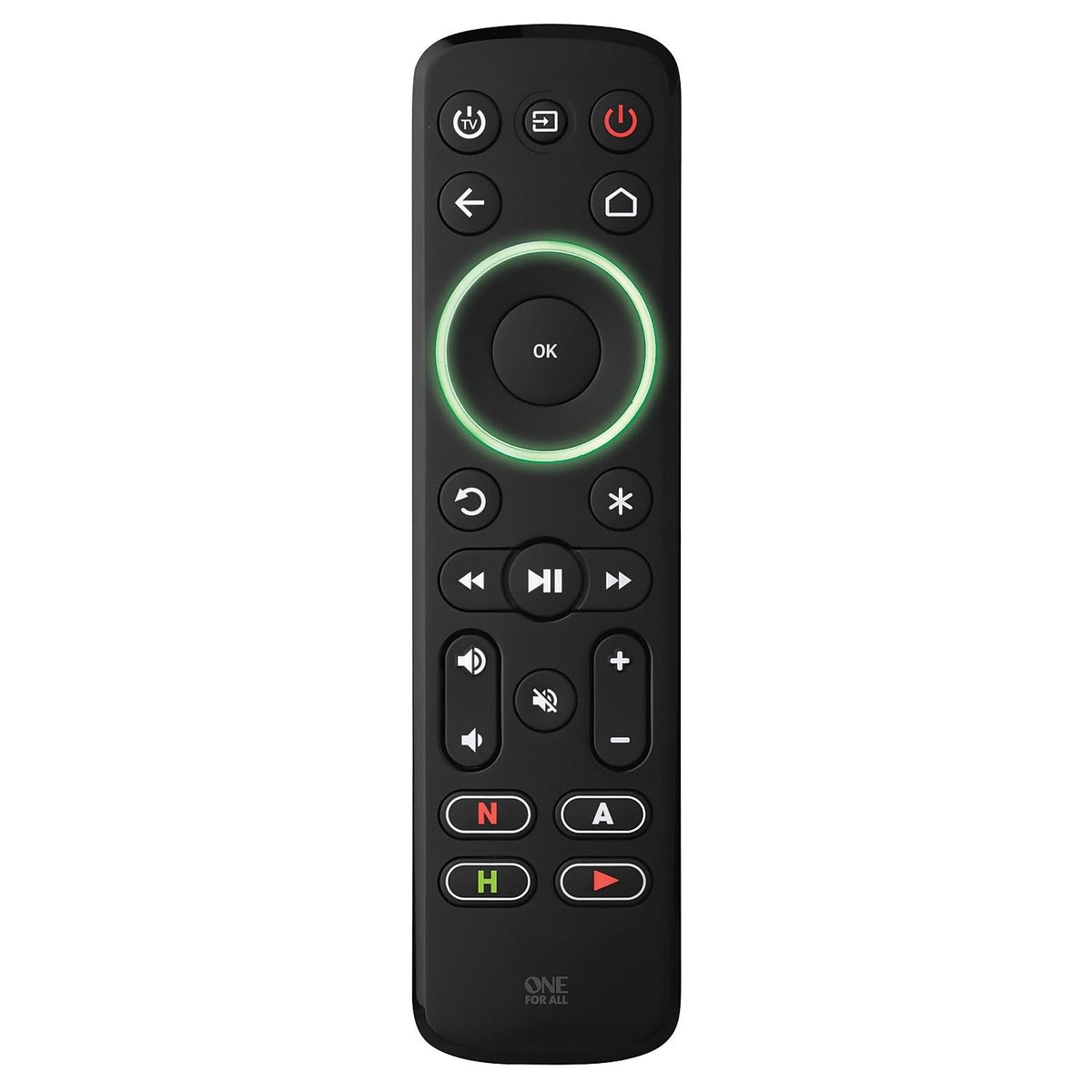 One For All Streamer Remote learning feature copies your original remote.