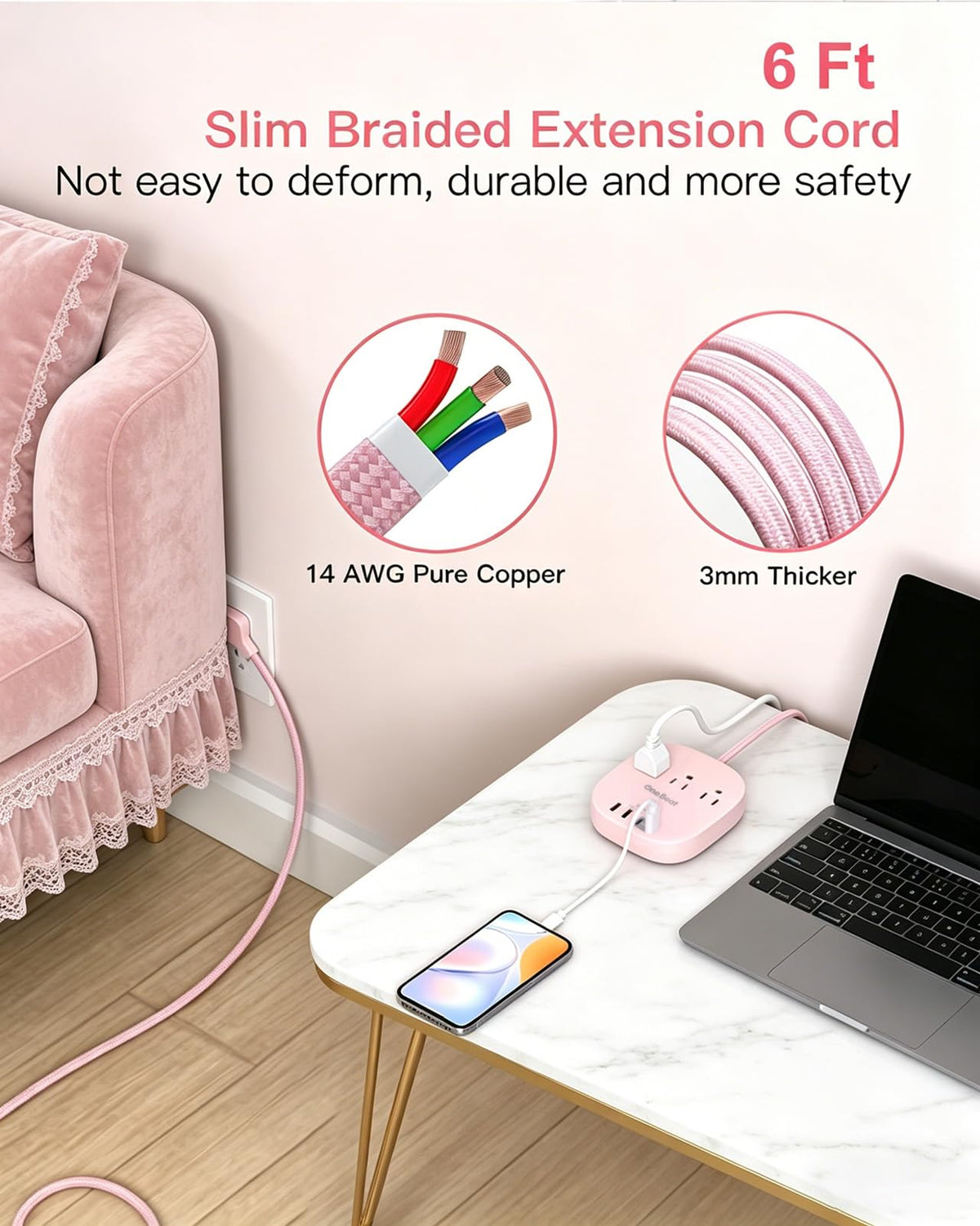 One Beat cruise power strip cruise-approved and safe for shared spaces