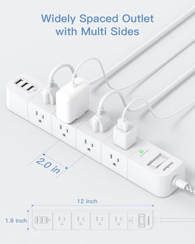 One Beat right-angle flat plug image showing low-profile fit for tight spaces and reach
