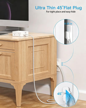 One Beat mounted under a desk, secure installation and clutter reduction