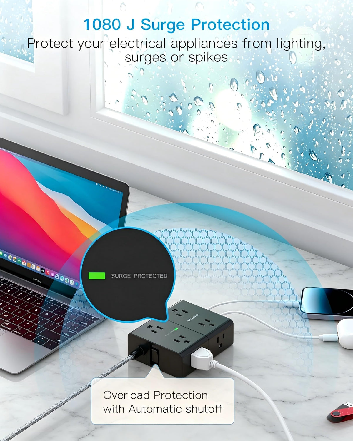 One Beat safety features with fire-retardant shell for durable daily use