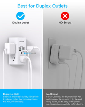 One Beat with a large adapter in outlet, extra spacing prevents blockage