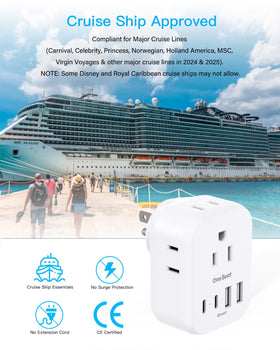 One Beat four USB-A ports enable simultaneous gadget charging
