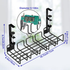 OneLeaf cable accessories laid out showing ties clips sleeves and easy customization benefit