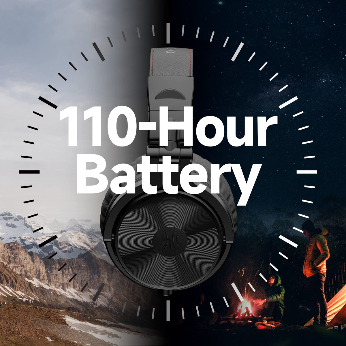 OneOdio earpad detail with memory foam for long-wear comfort