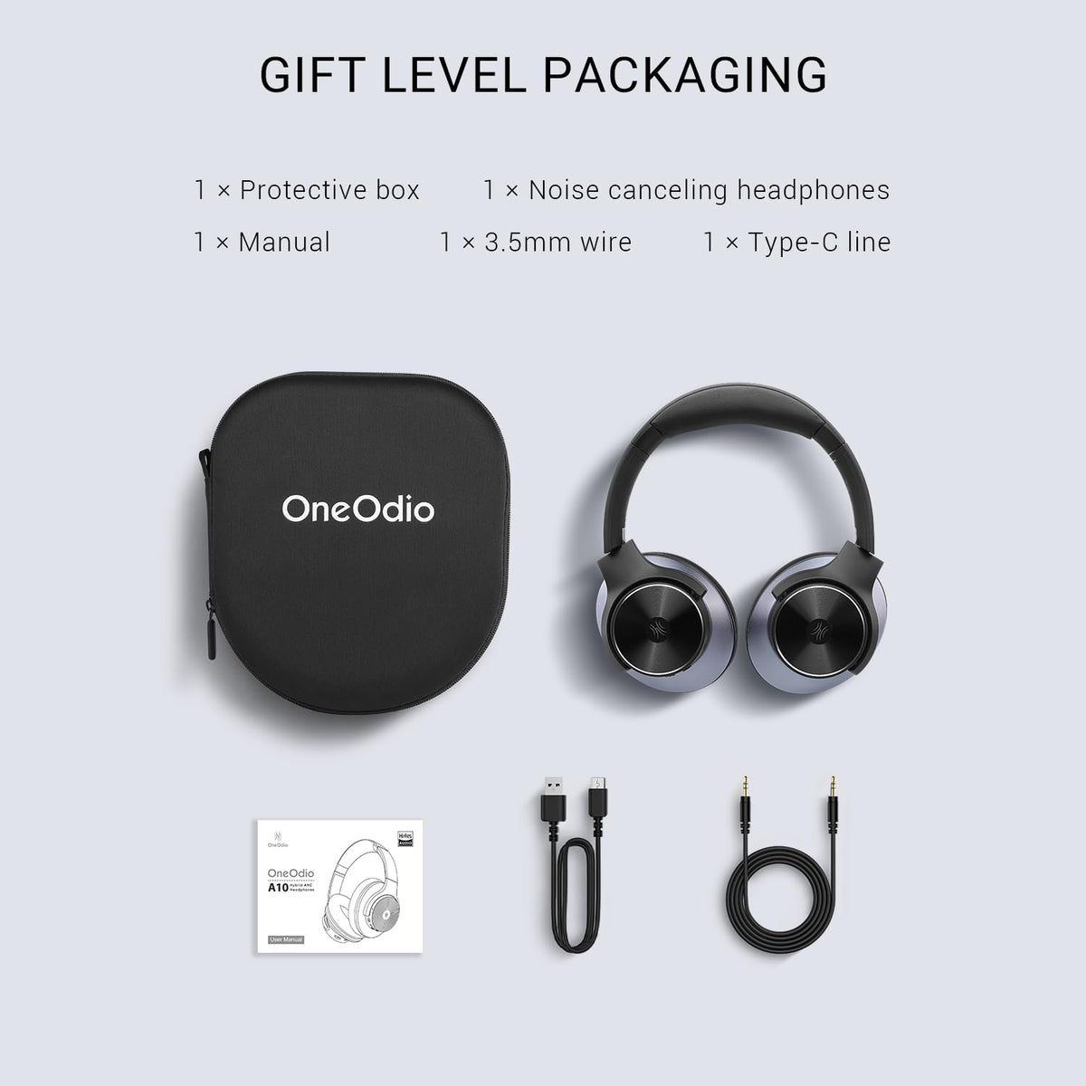 OneOdio Focus A10 travel and work compatibility with devices