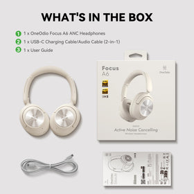OneOdio Focus A6 comfortable fit for long listening sessions