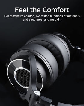 OneOdio Monitor 60 durable cable and hinges for reliable on-the-go use.