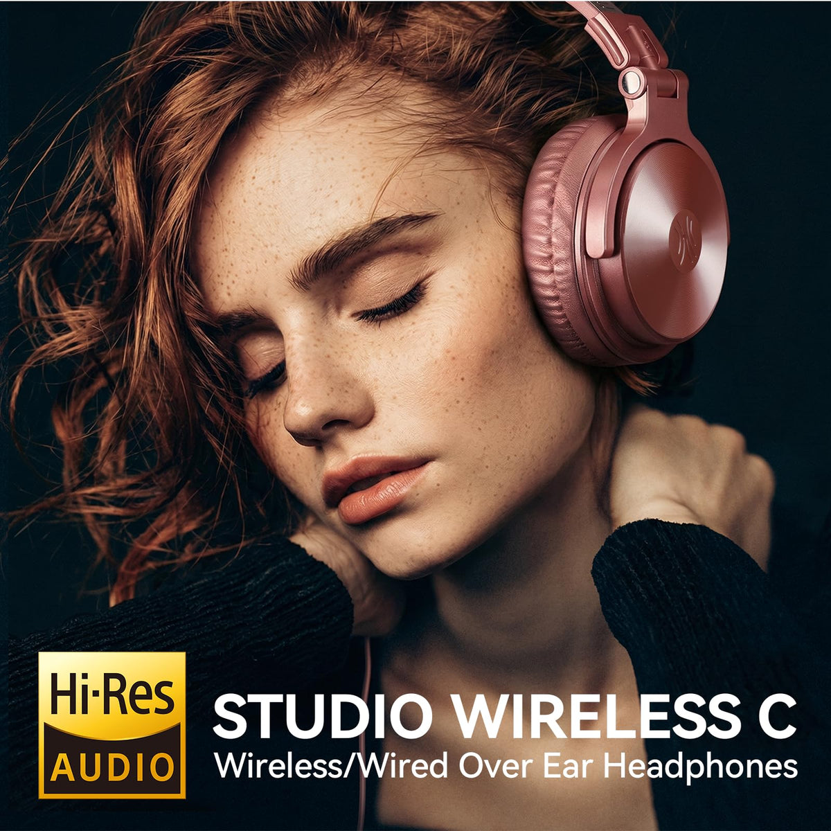 OneOdio folded headphones compact for travel and easy storage benefit