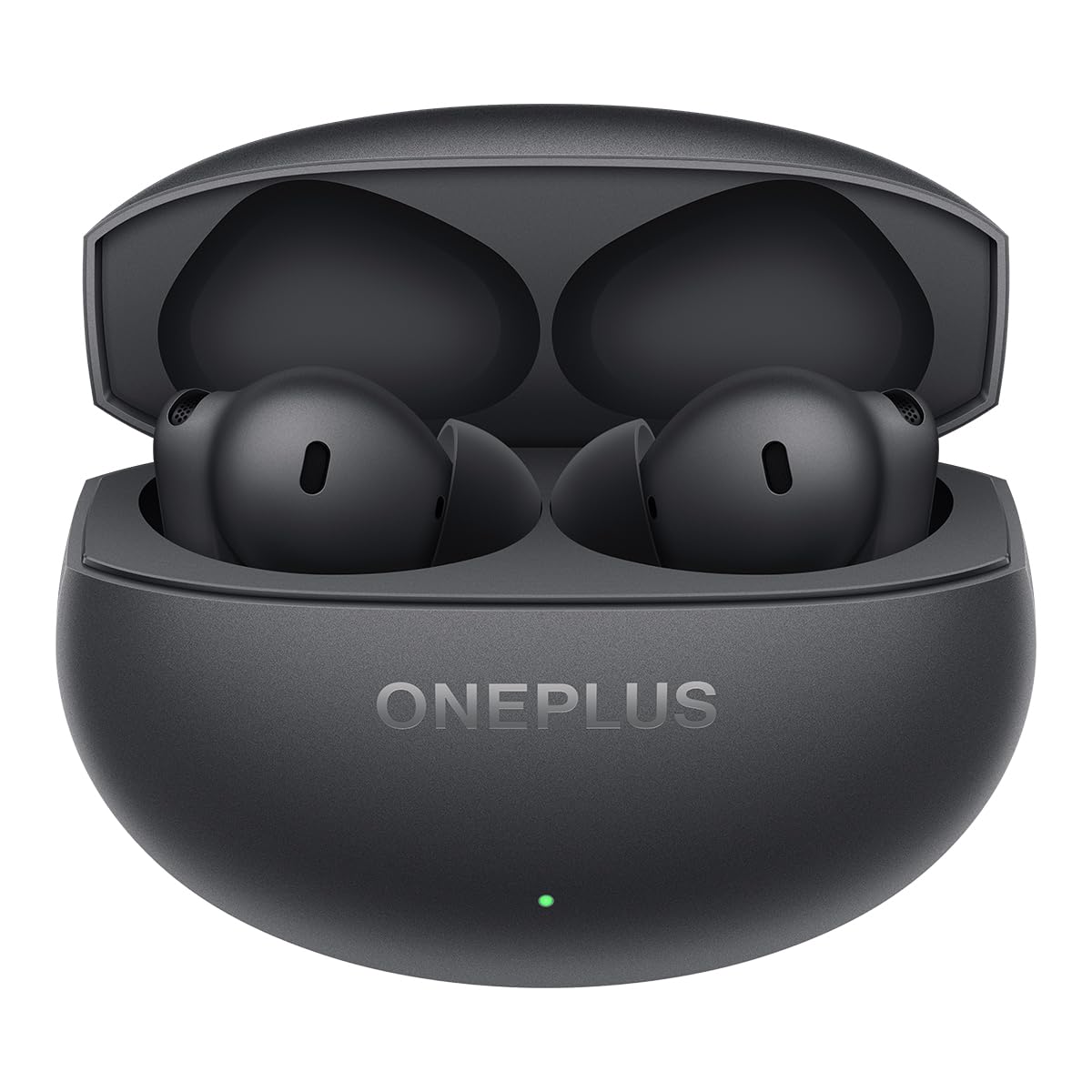 OnePlus Buds 4 close-up earbuds showcasing premium sound and comfort.