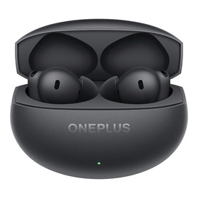 OnePlus Buds 4 close-up earbuds showcasing premium sound and comfort.