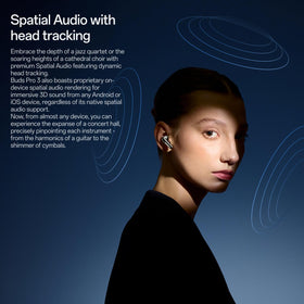 OnePlus Buds Pro 3 balanced sound profile for rich music.