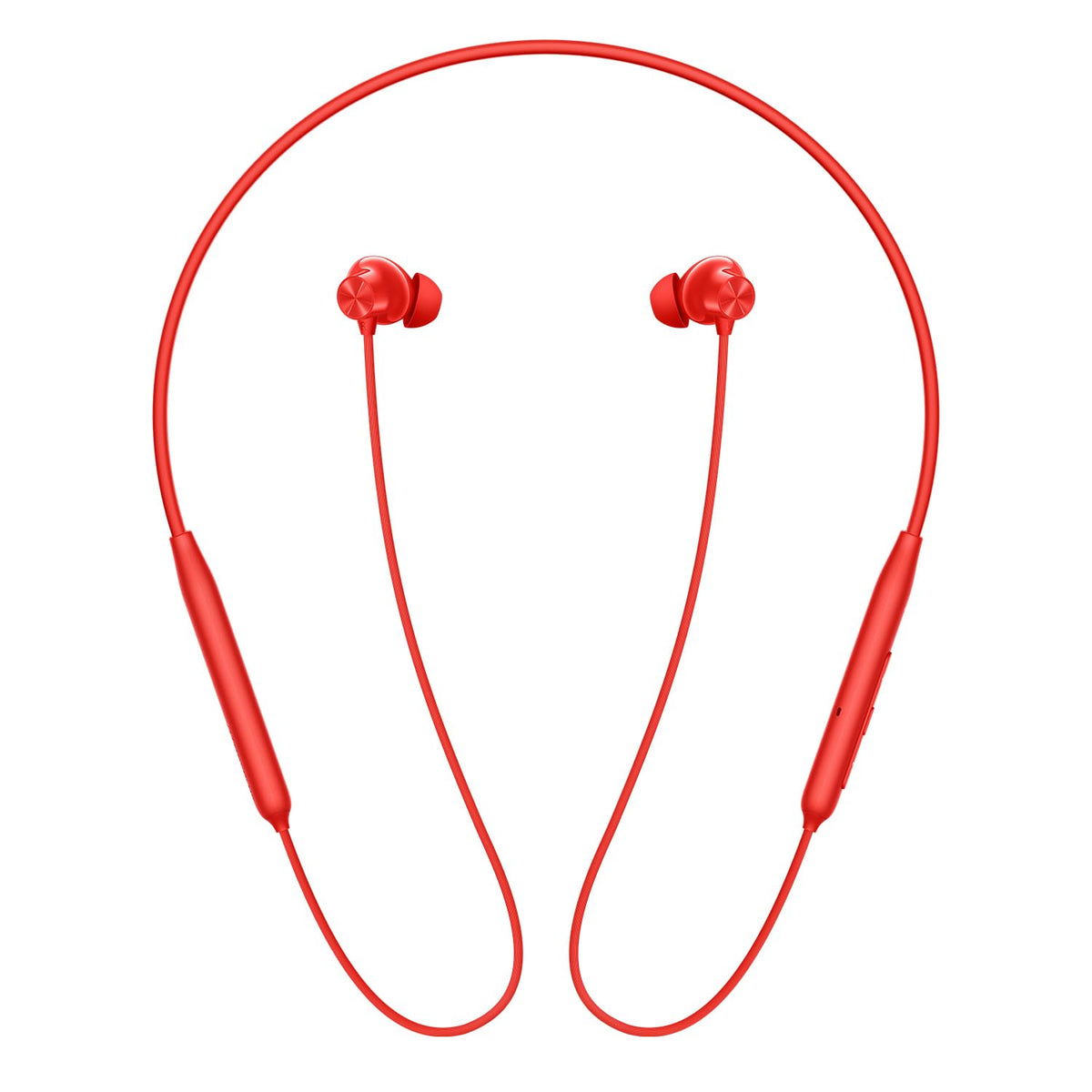 OnePlus Bullets Wireless Z3 12.4mm driver close-up illustrating powerful bass performance