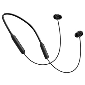 OnePlus Bullets Z3 worn outdoors during run showing sweat resistance benefit