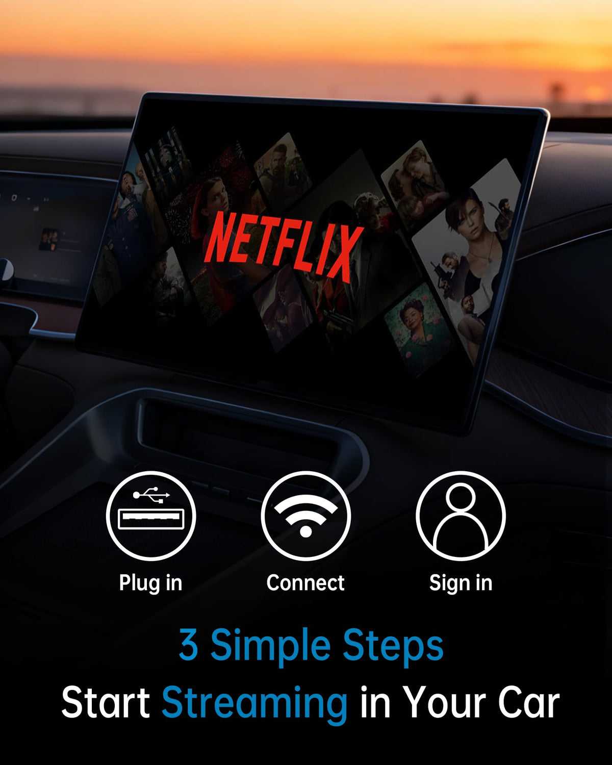 ONINCE Magic Box 3.0 Pro wireless CarPlay connection in action.