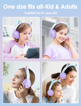ONITOON headphones next to smartphone to show size and real-world scale