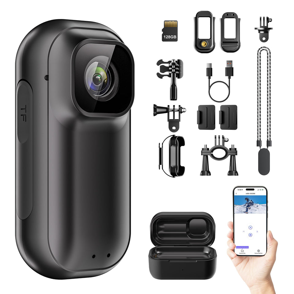 ONKELYIM front-facing camera showing compact design and easy handling benefit