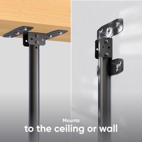 ONKRON ceiling mount suited for outdoor patio setups and weather-conscious rooms.