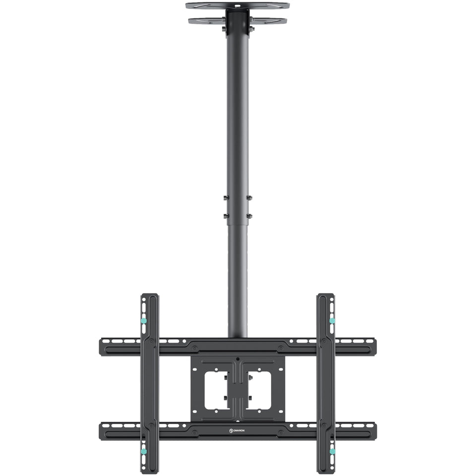 ONKRON N2L-B ceiling mount for 32–80 inch TVs with strong weight support.