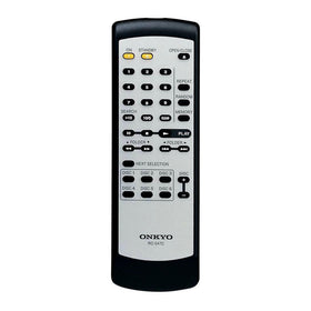 Onkyo DX-C390 rear connectors shown for flexible system integration