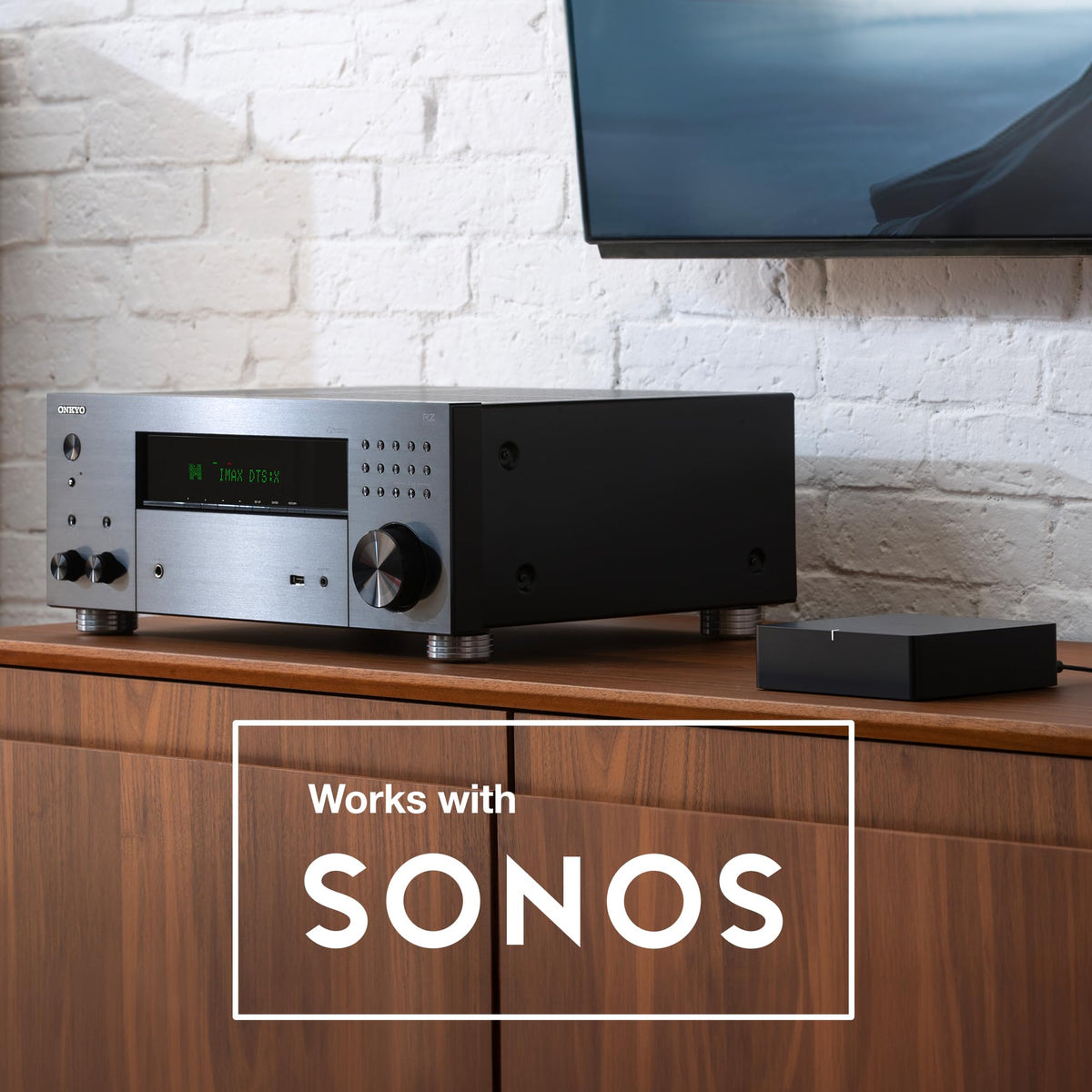 Onkyo TX-RZ30 Sonos compatibility for multi-room streaming