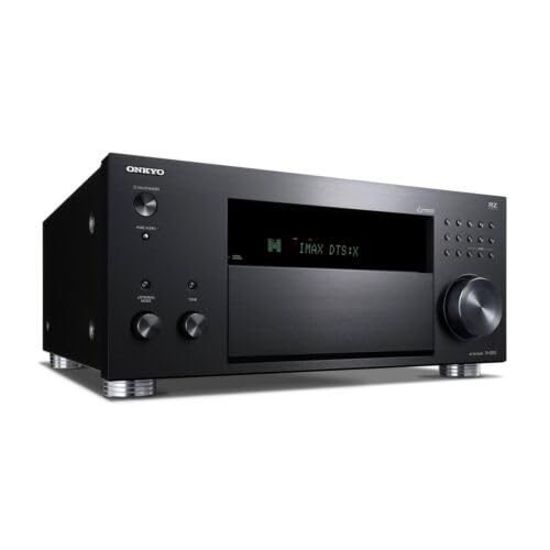 Onkyo TX-RZ50 Dirac Live setup for room correction.