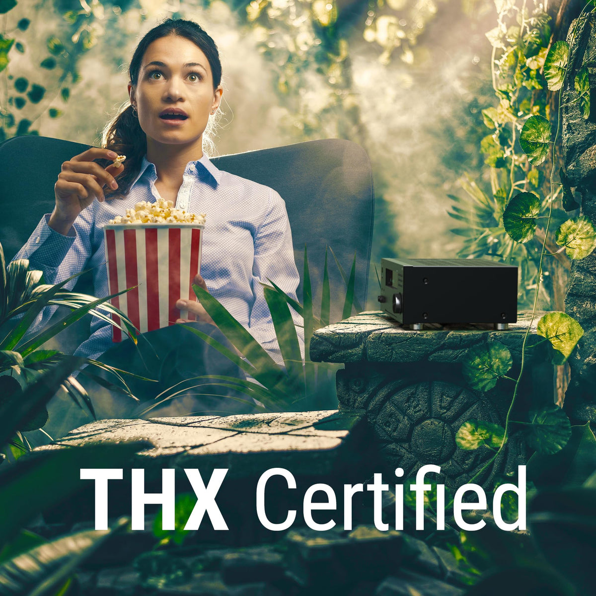 Dolby Atmos and DTS:X virtual surround for immersive listening