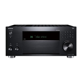Onkyo TX-RZ50 rear panel ports for flexible connections.