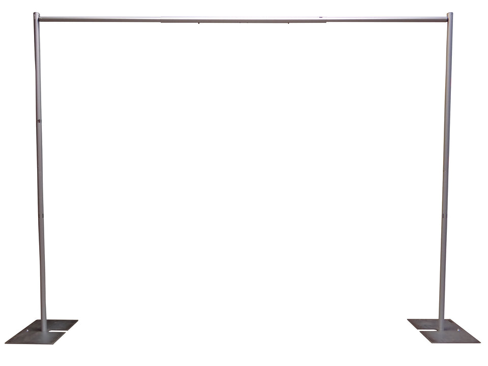 OnlineEEI 8ft tall backdrop frame for tall, clean event setup.