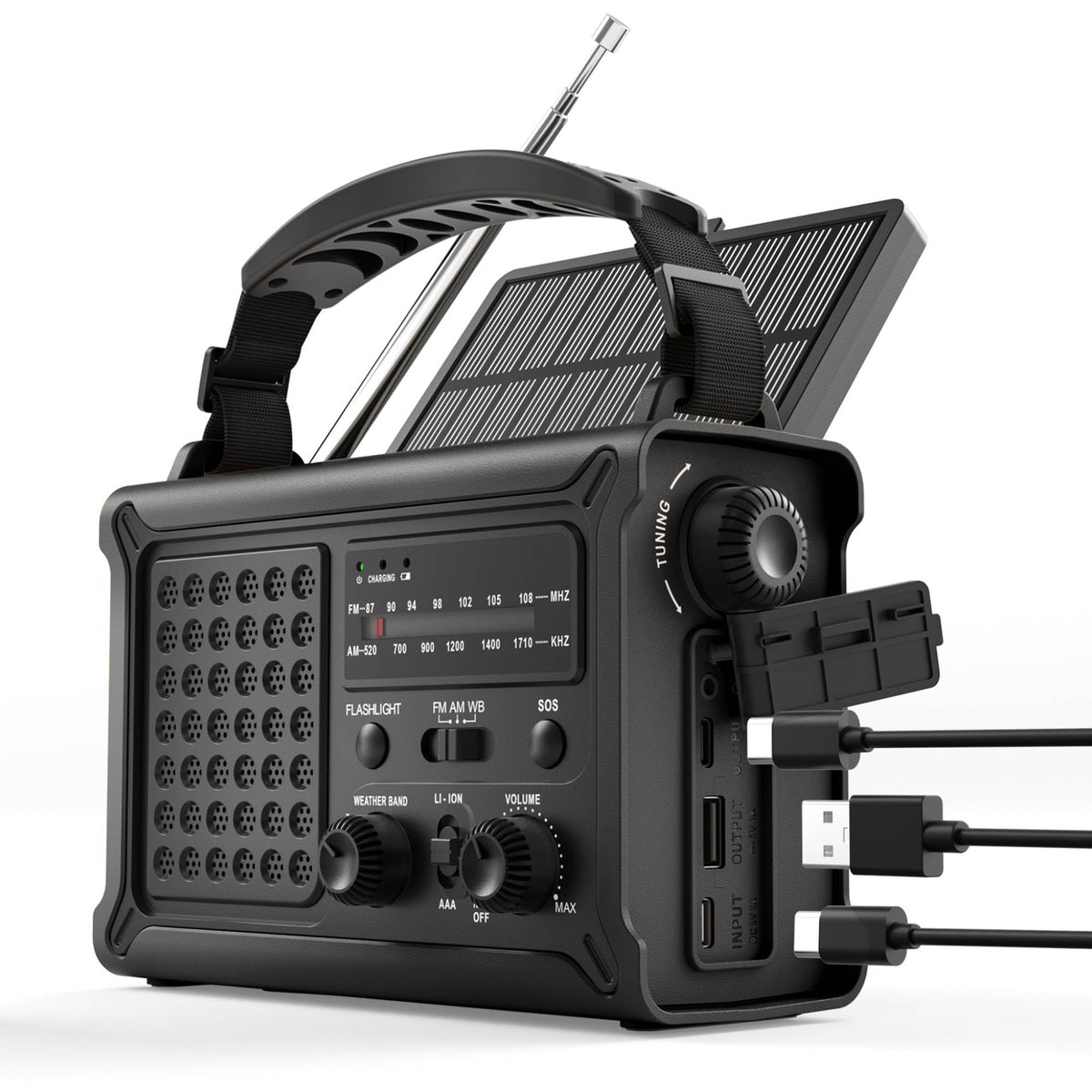 OnLyee front view showing compact design and durable casing for easy storage