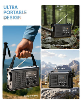 OnLyee charging ports showing USB and battery options for versatile power