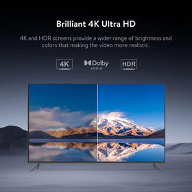 onn. streamer HDMI connection detail illustrating simple plug-and-play benefit