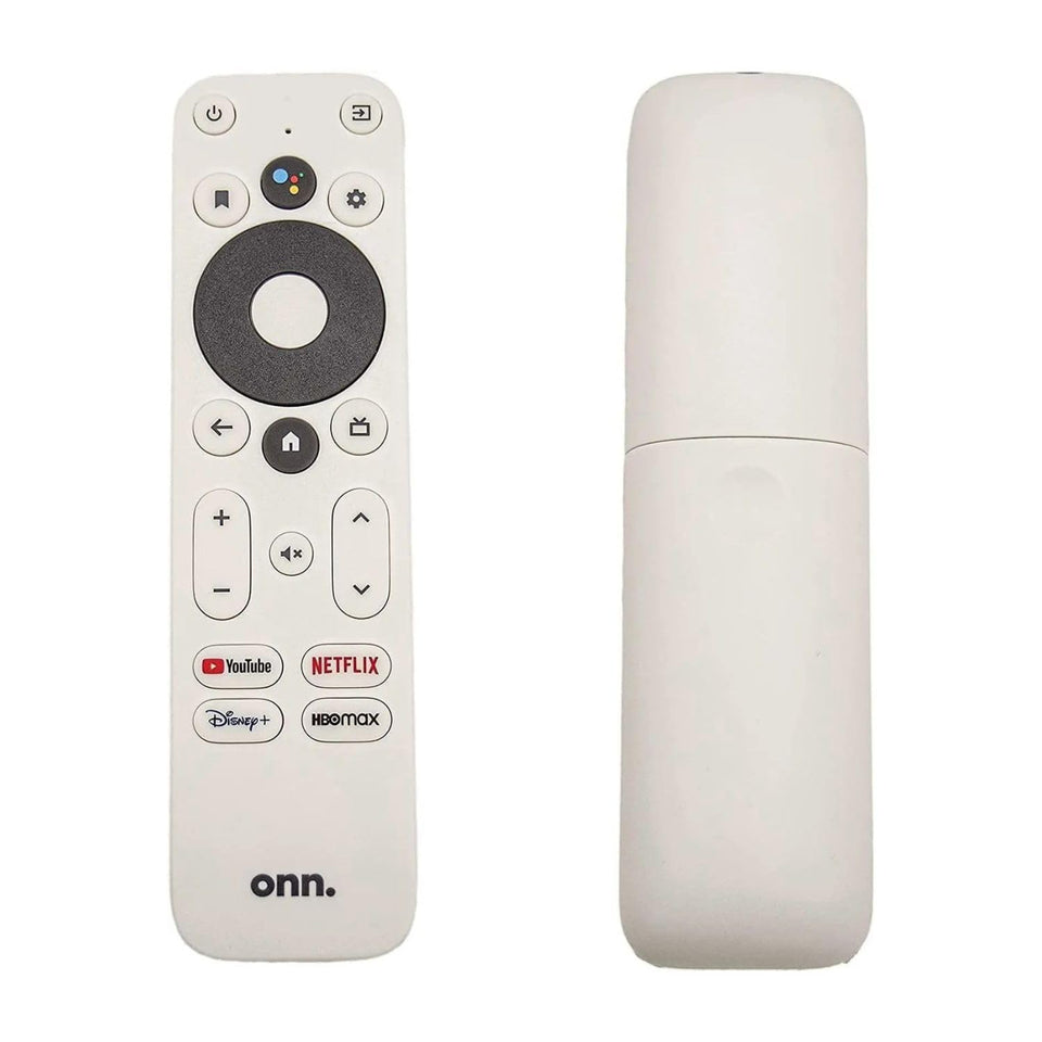 onn. 4K streaming device front view showing compact design and HDMI ease