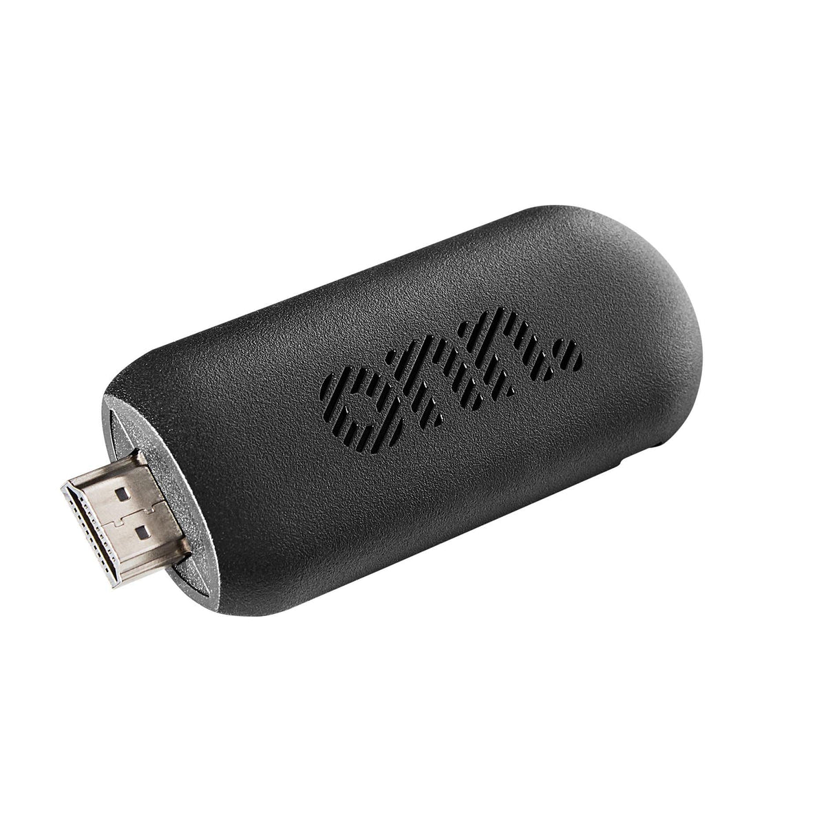 ONN remote control closeup with microphone button for fast voice searches