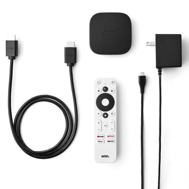 ONN remote in hand demonstrating ergonomic control and quick navigation