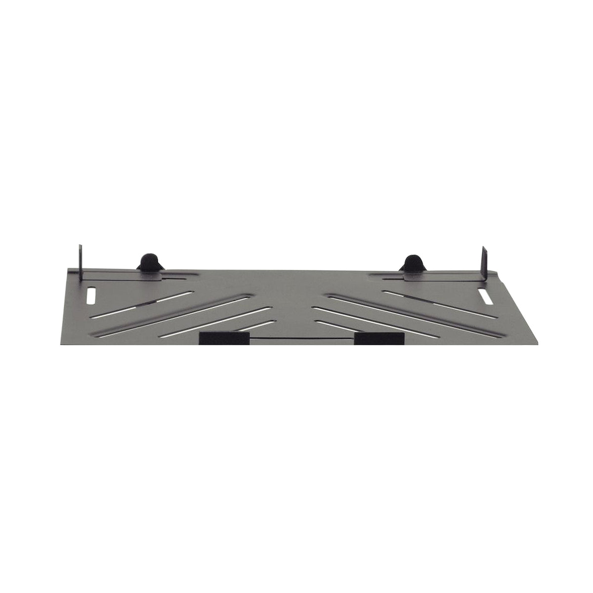 OnStage MSA5000 tray 10in deep supports a laptop with space for cables