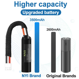 Onyx Studio battery slot closeup showing snug fit and clean contacts