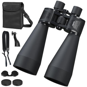 OPAITA 25x75 binoculars front view, sturdy outdoor grip for easy handling.