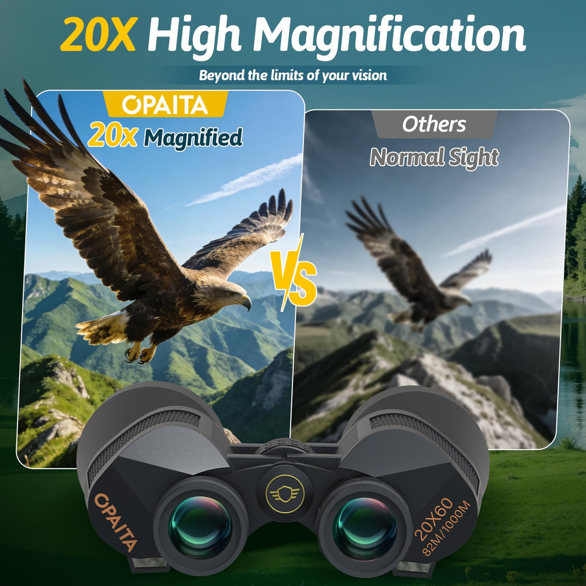 opaita close-up of 26mm eyepiece for comfortable reduced eye fatigue