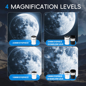 Opaita telescope 600mm refractor improves light transmission for clear planets