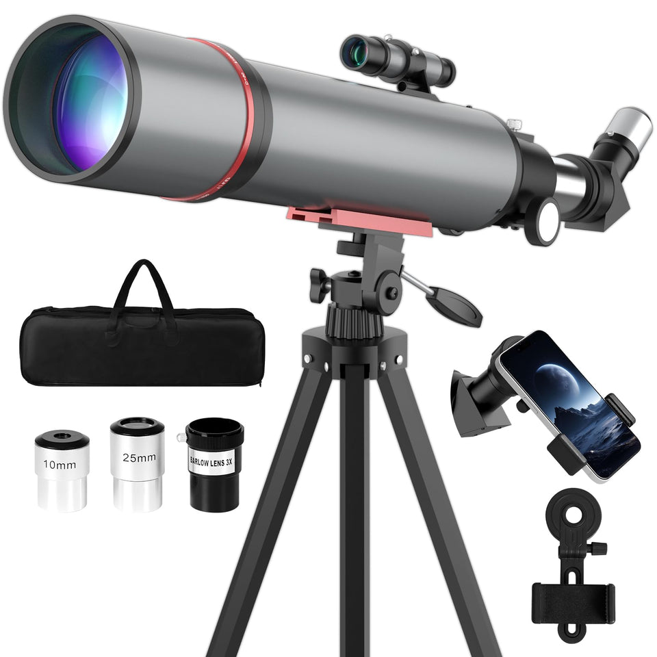Opaita telescope with 90mm aperture for bright lunar views